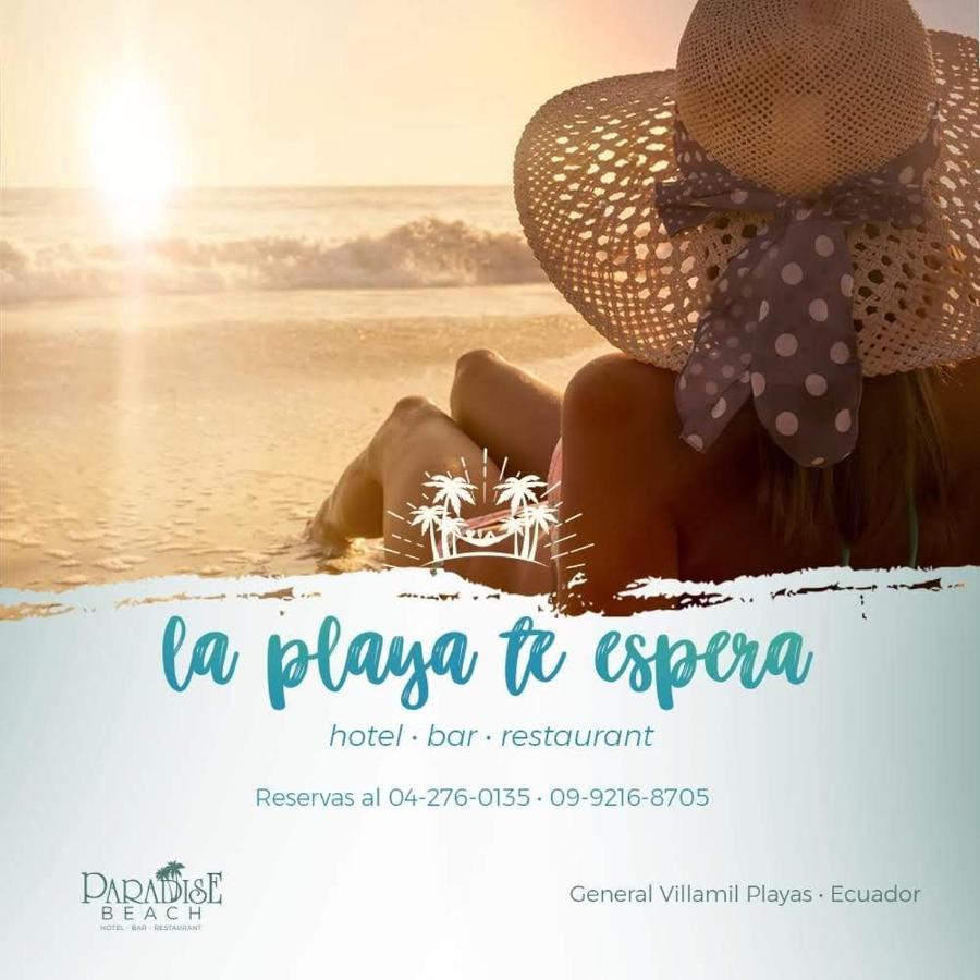 Hotel Paradise Beach General Villamil Exterior foto